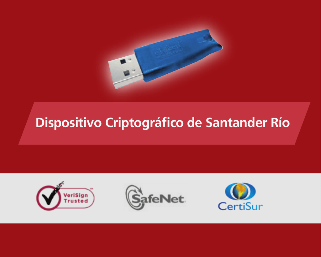 Dispositivo Criptográfico de Santander Río
