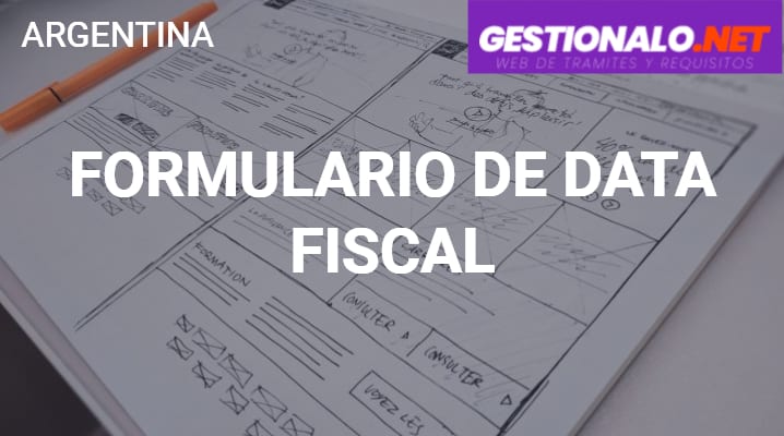 Formulario de Data Fiscal
